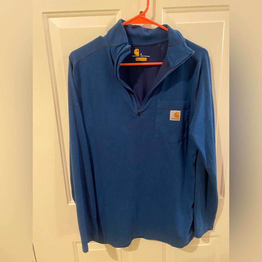 Men carhartt quarter zip